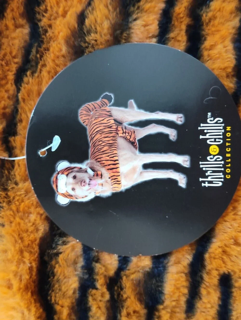 Tiger Plush Costume For Doggos